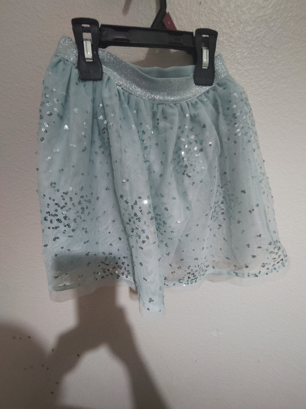 wonder nation Light Blue Sequin Tulle Skirt